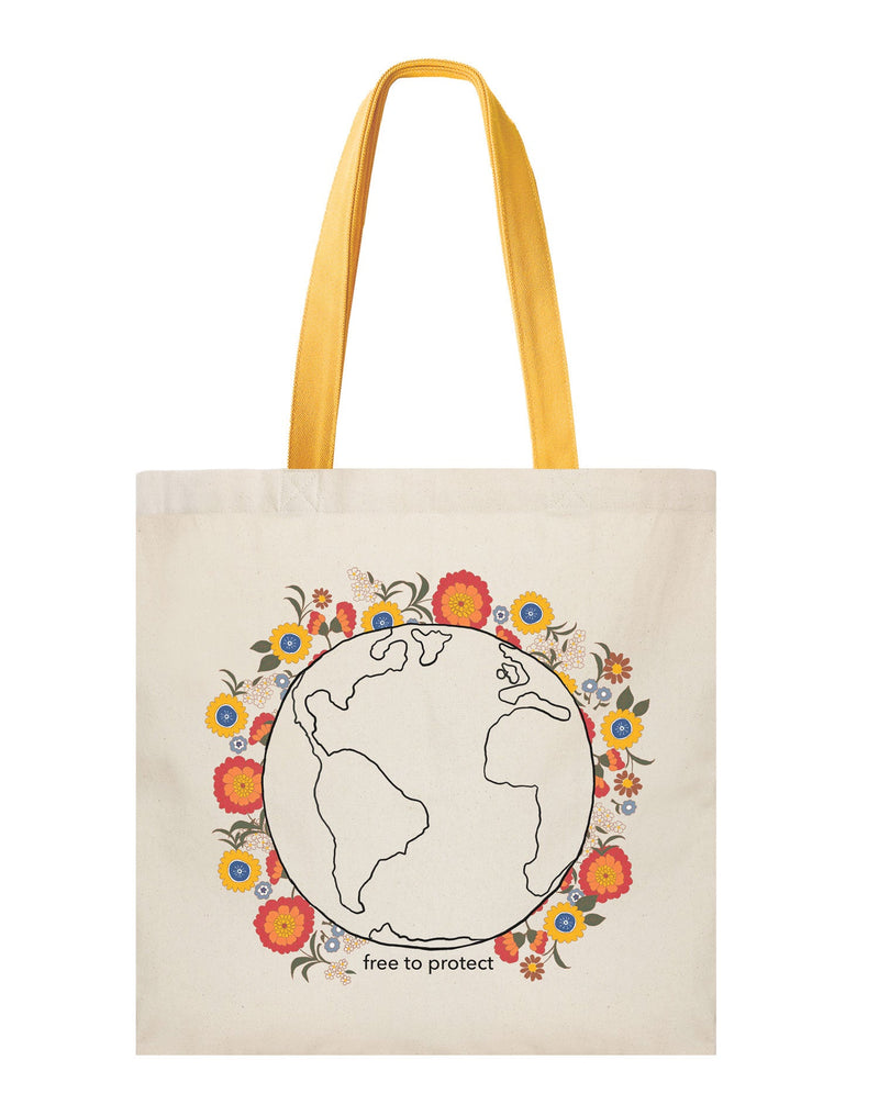 Free to Protect Tote Bag-zoom-