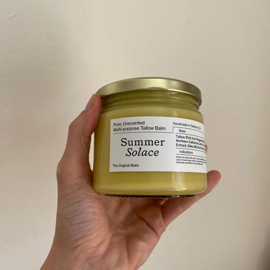 Pure Unscented | Family Size Tallow Balm
