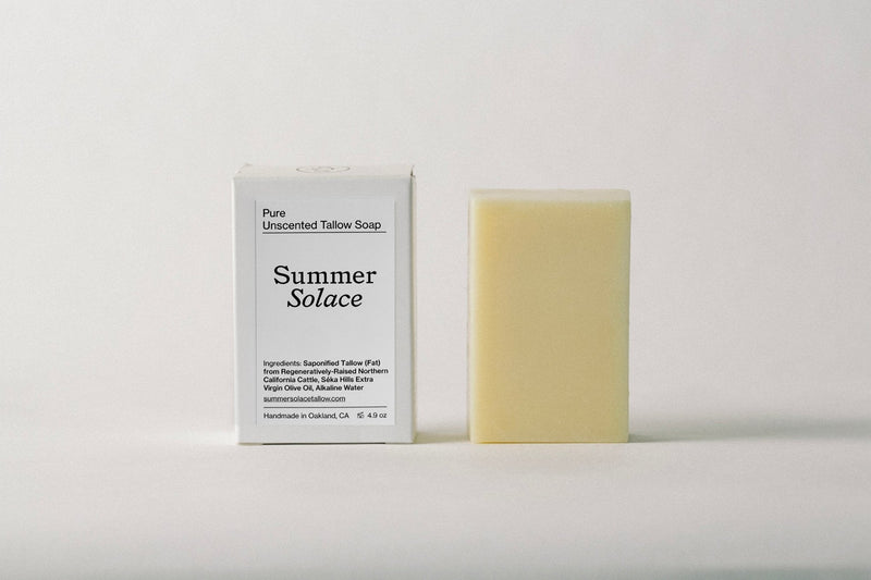 Pure Unscented Tallow Bar Soap-zoom-