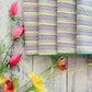 Rainbow Seersucker Cloth Napkins | Set of Four