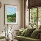 Texas Hill Country Ranch Painting | Fine Art Print