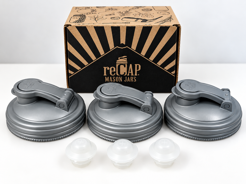 reCAP® Mason Jar Fermentation Starter Kit