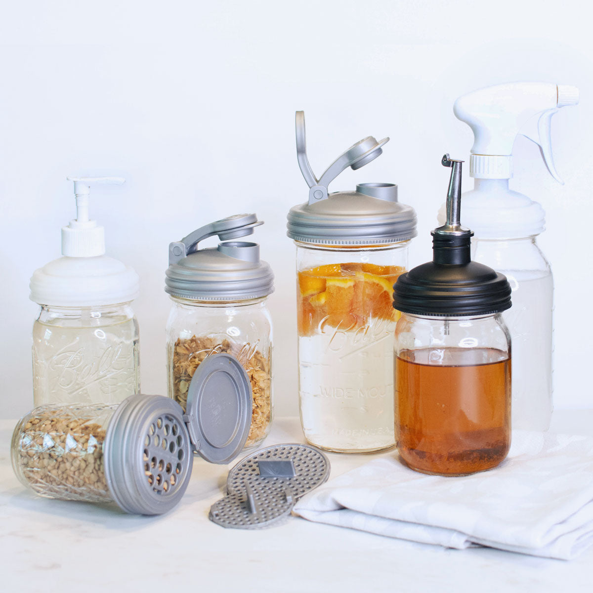 reCAP® Mason Jar Lids Starter Set-zoom-17