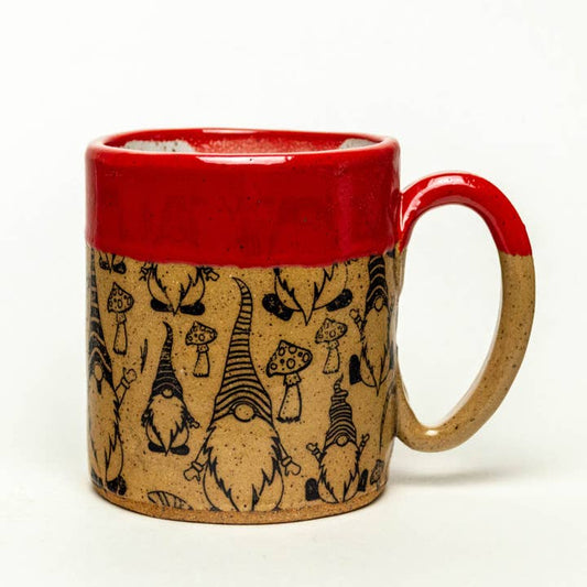 Winter Gnome Handmade Ceramic Mug