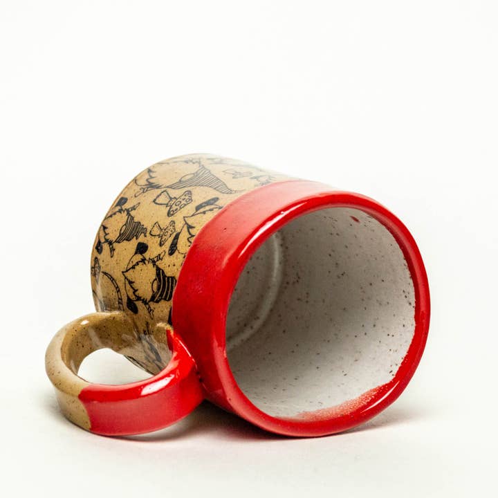 Winter Gnome Handmade Ceramic Mug