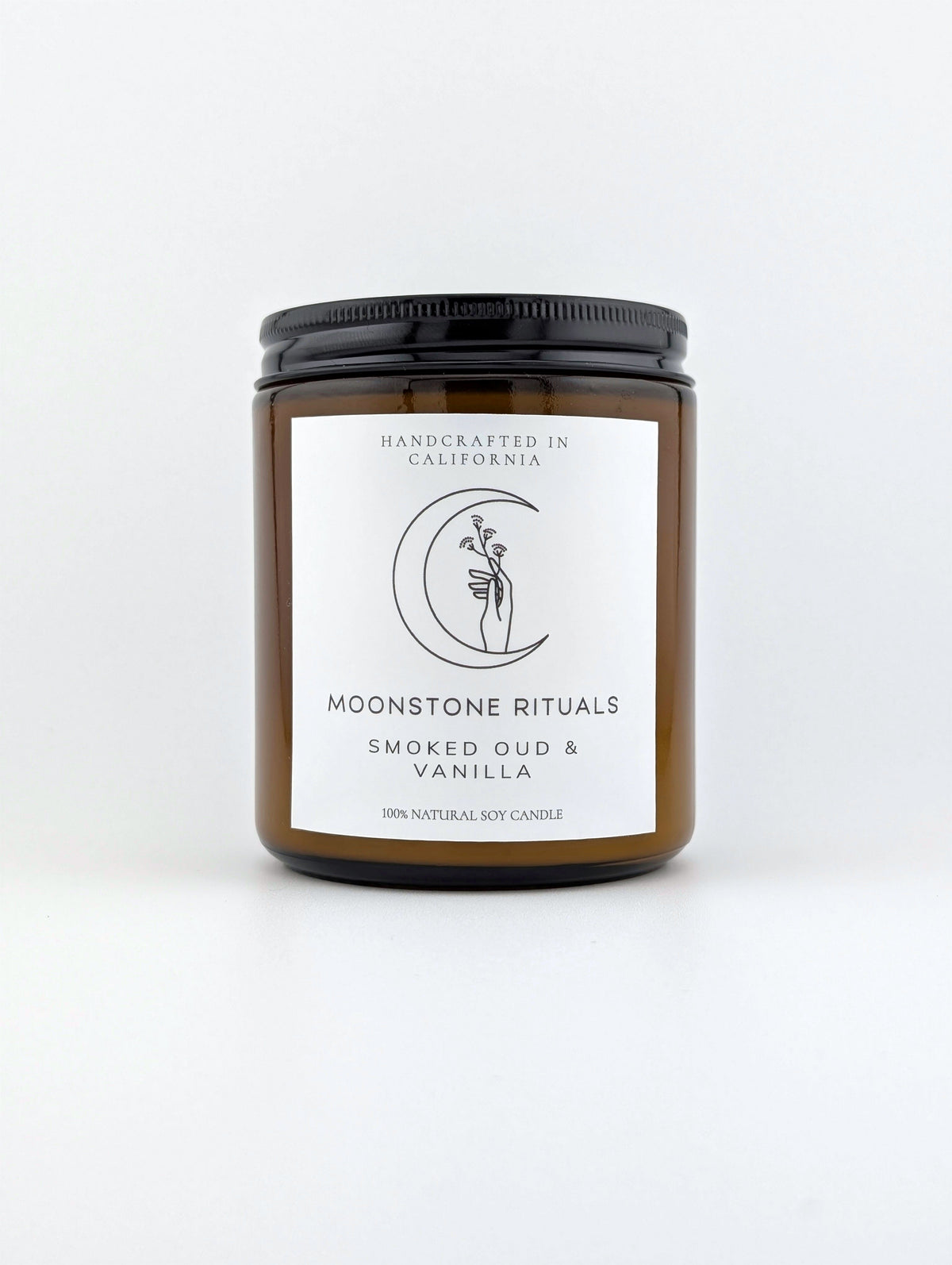 Smoked Oud & Vanilla Candle-1