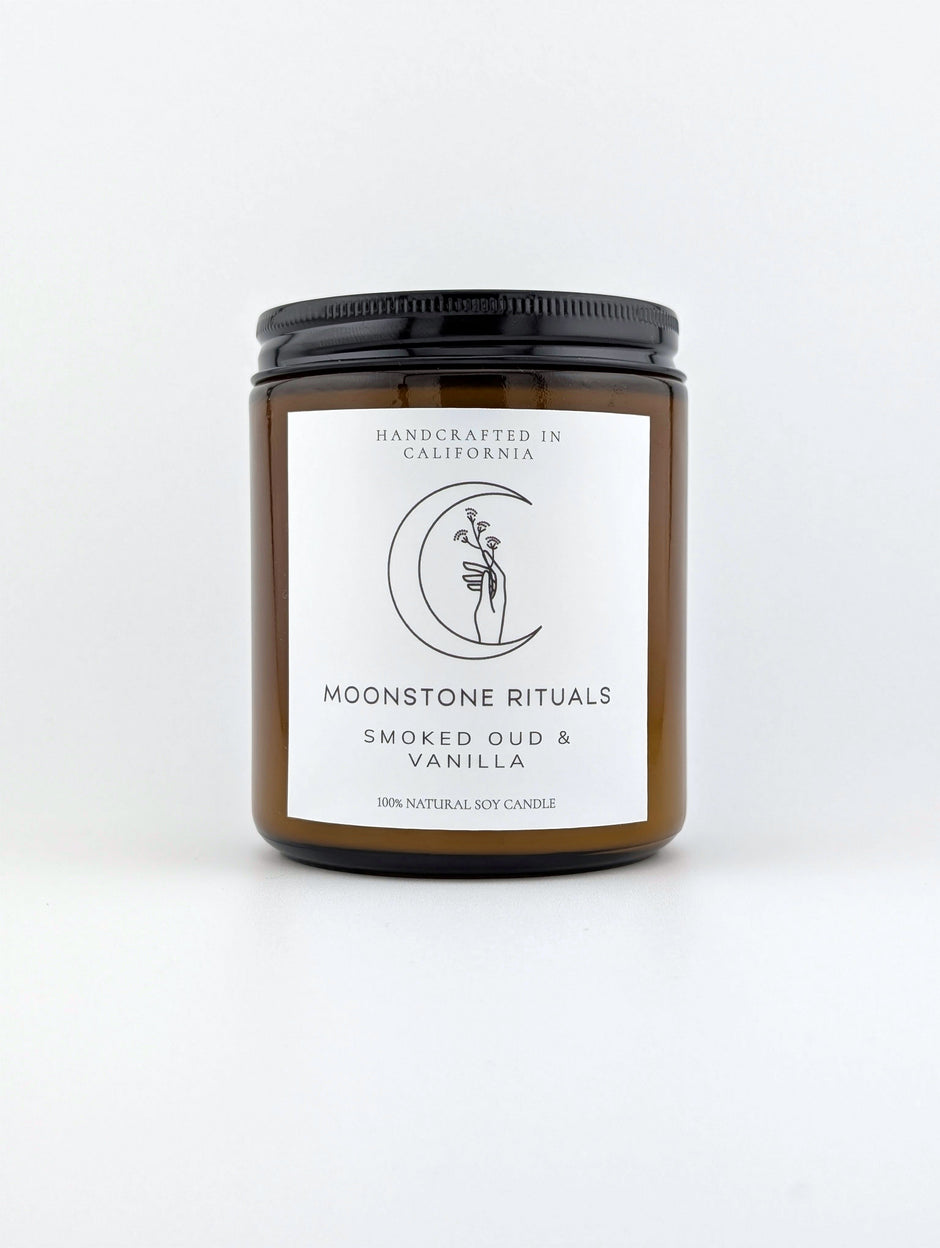 Smoked Oud & Vanilla Candle