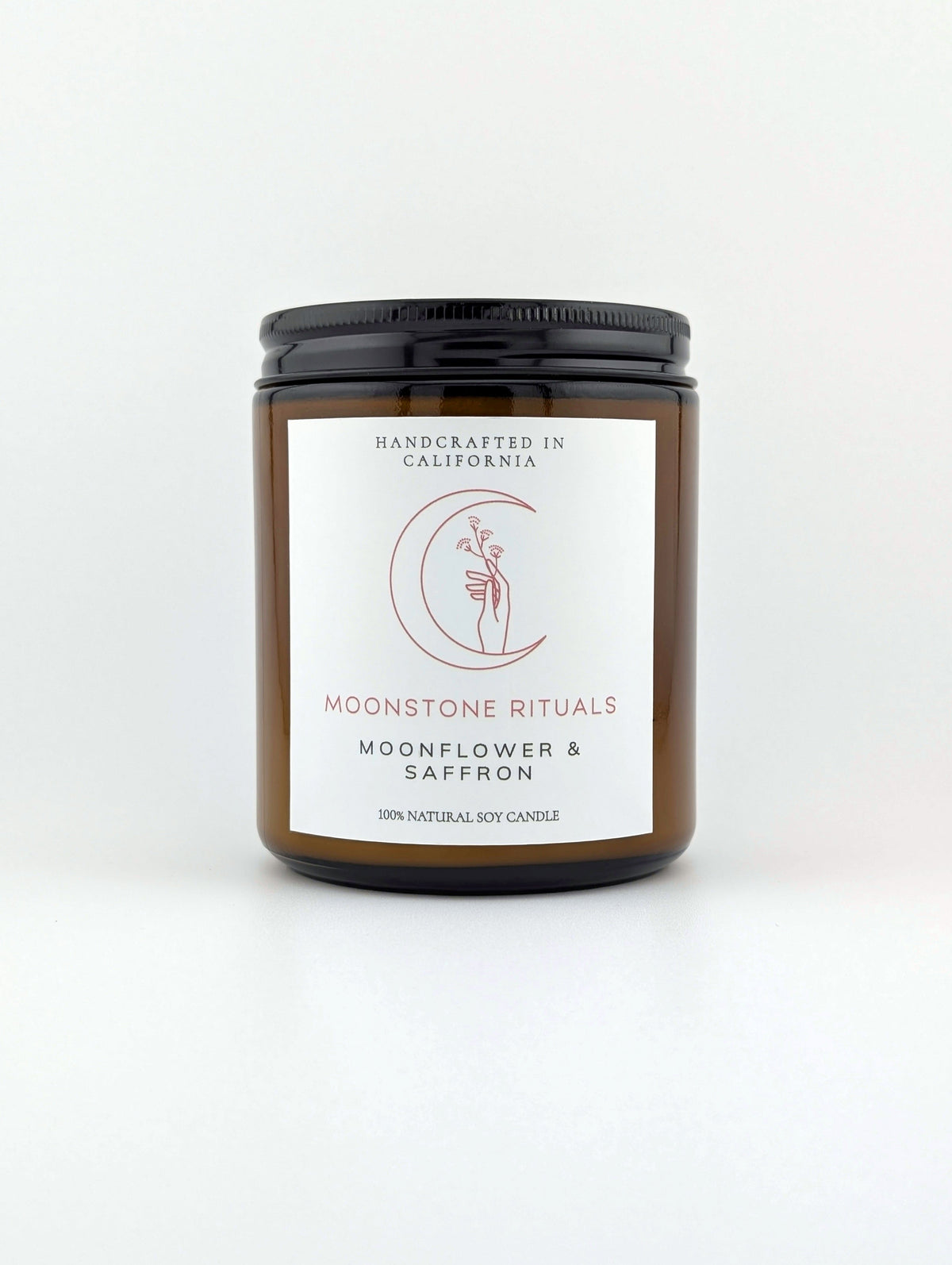Moonflower & Saffron Candle-zoom-1