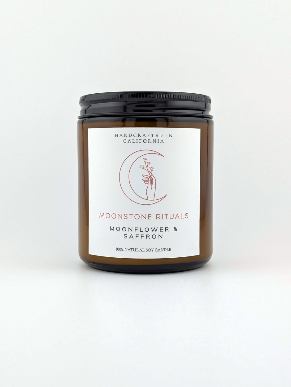 Moonflower & Saffron Candle