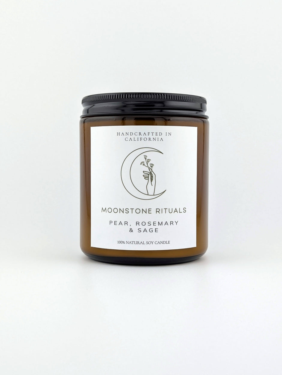 Pear, Rosemary & Sage Candle