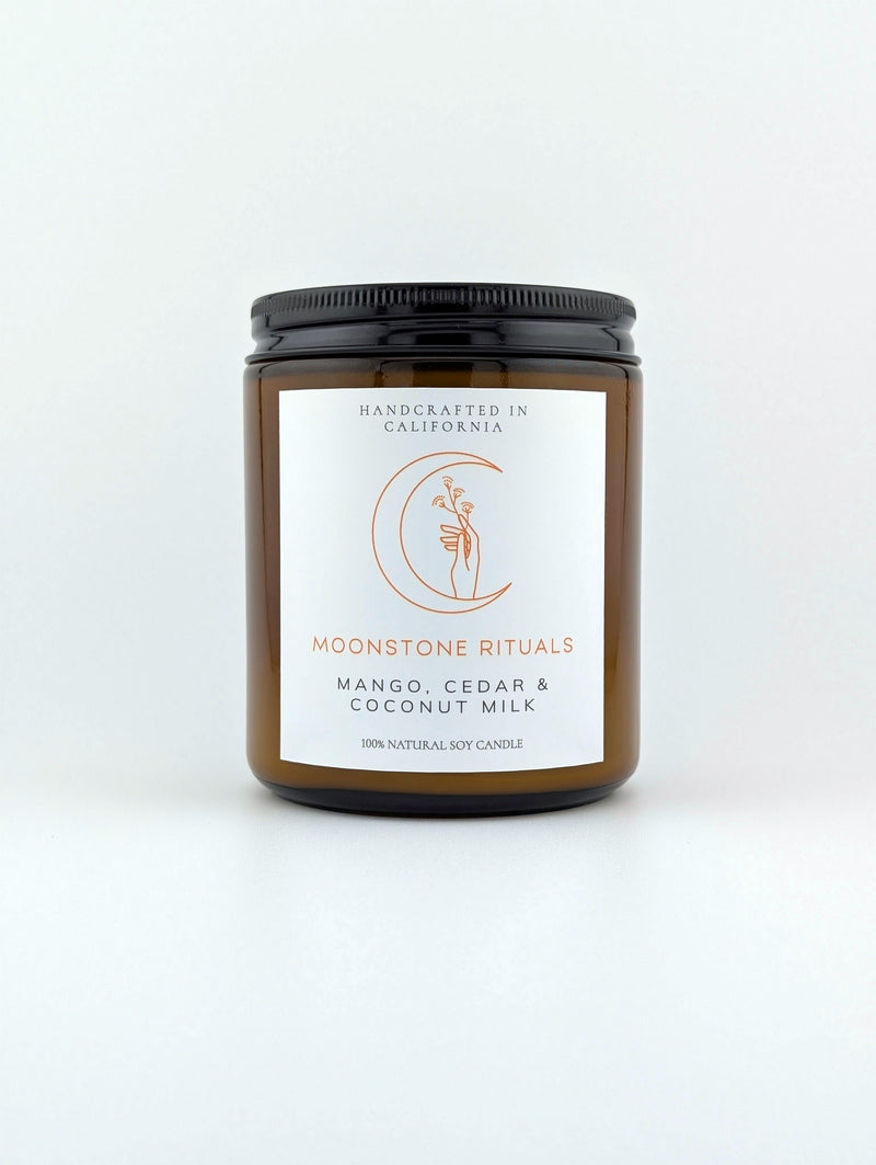 Mango, Cedar & Coconut Milk Candle-zoom-