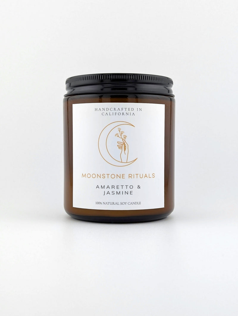 Amaretto & Jasmine Candle-zoom-