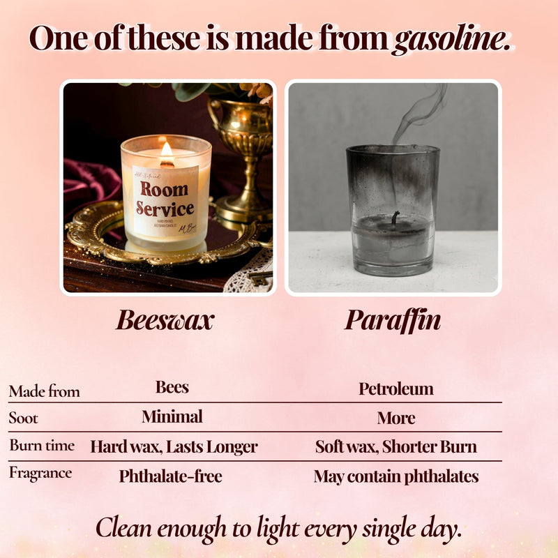 Room Service Beeswax Candle-zoom-