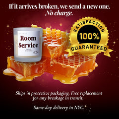 Room Service Beeswax Candle - Aware House - MBur Candle Co. -