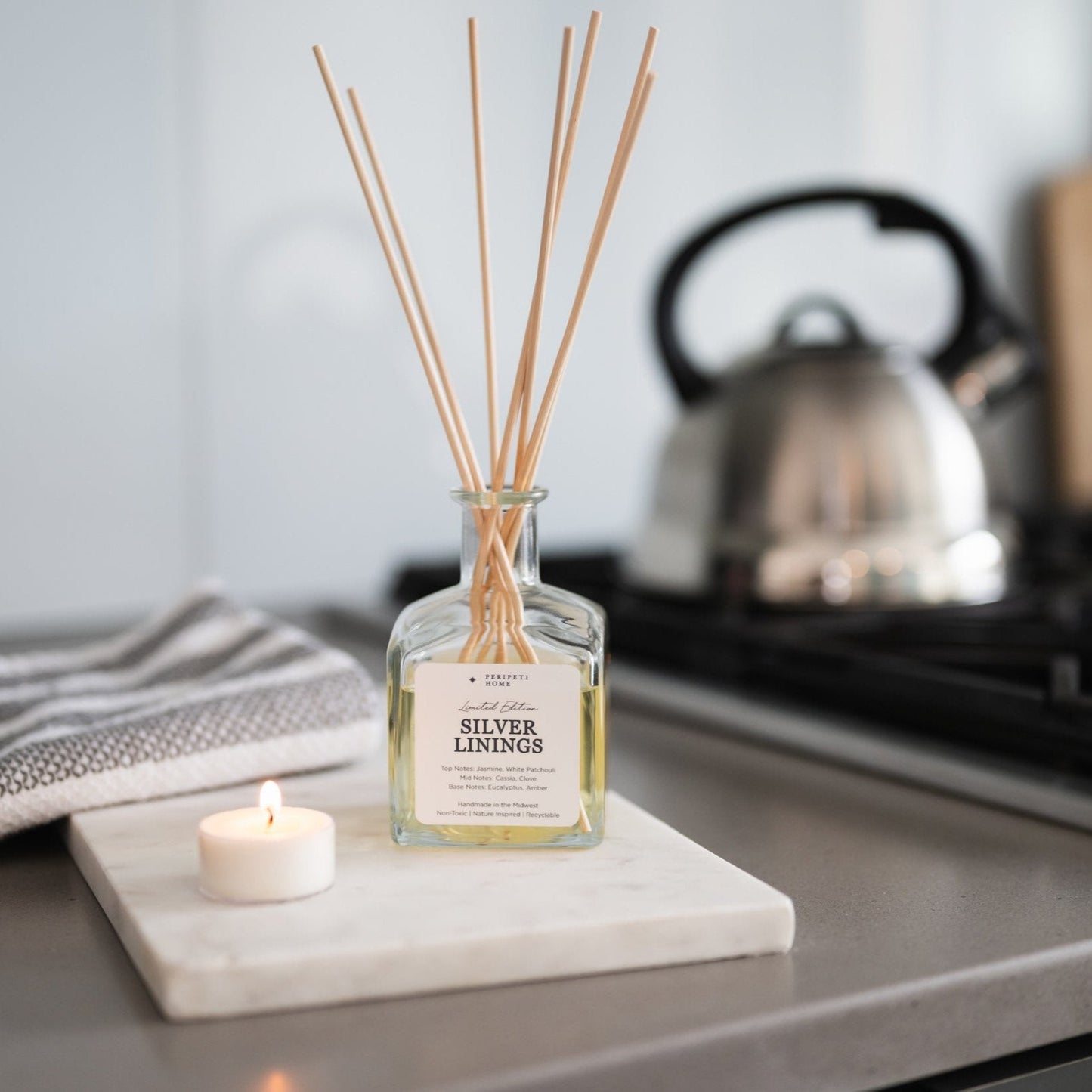 Silver Linings Candle, Wax Melt, Diffuser & Room Spray