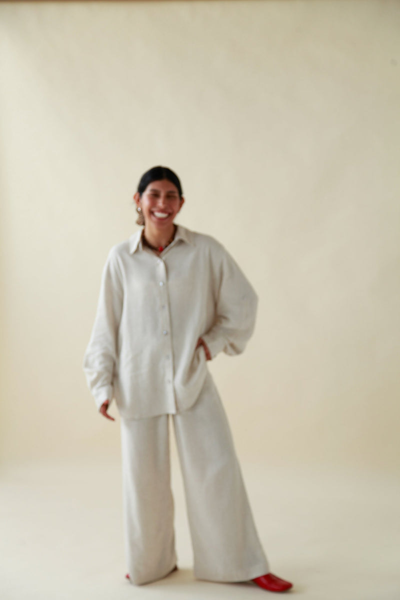 The Lan Na Oversized Button-up Shirt-zoom-