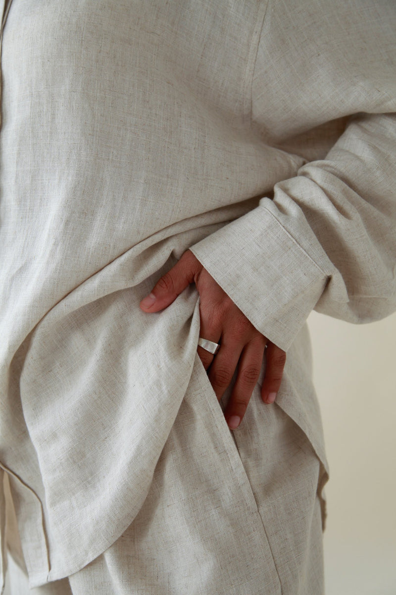 The Lan Na Oversized Button-up Shirt-zoom-