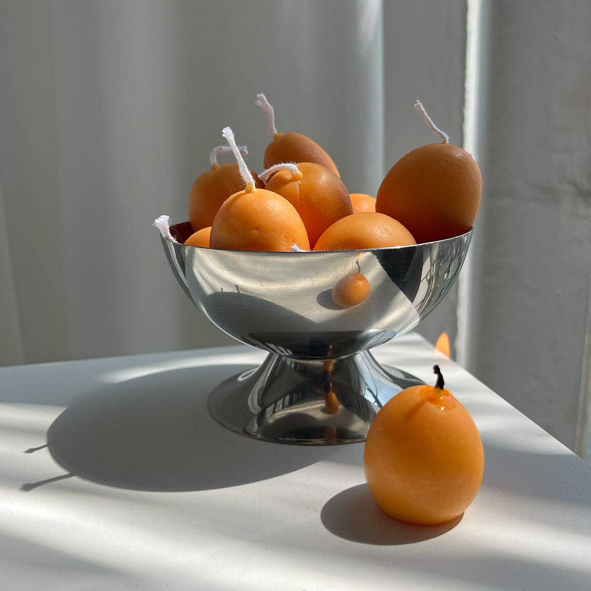 Kumquat Candles | Pack of Eight-zoom-4