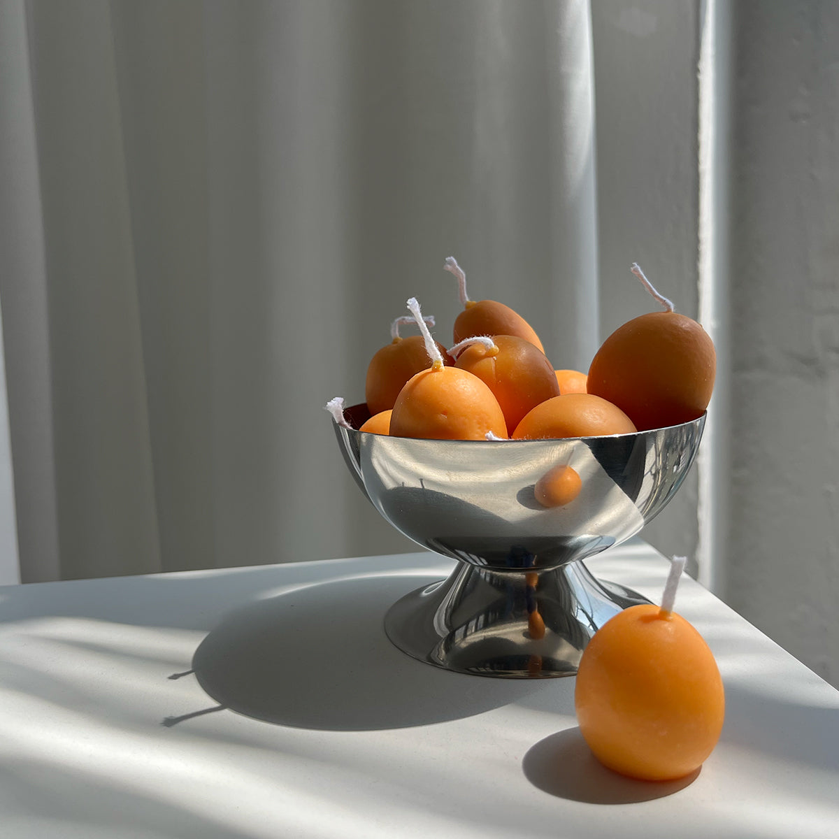 Kumquat Candles | Pack of Eight-zoom-7