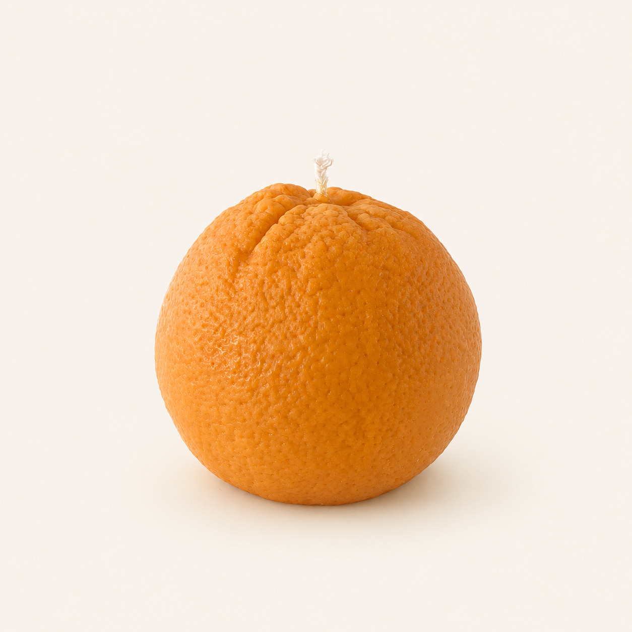 Large Orange Candle-zoom-3