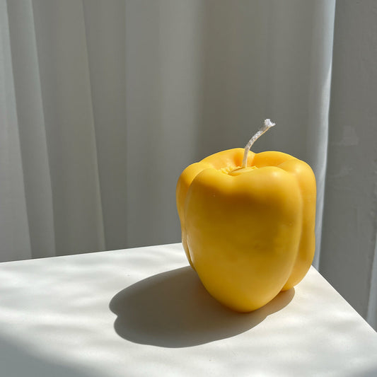 Bell Pepper Candle | Yellow