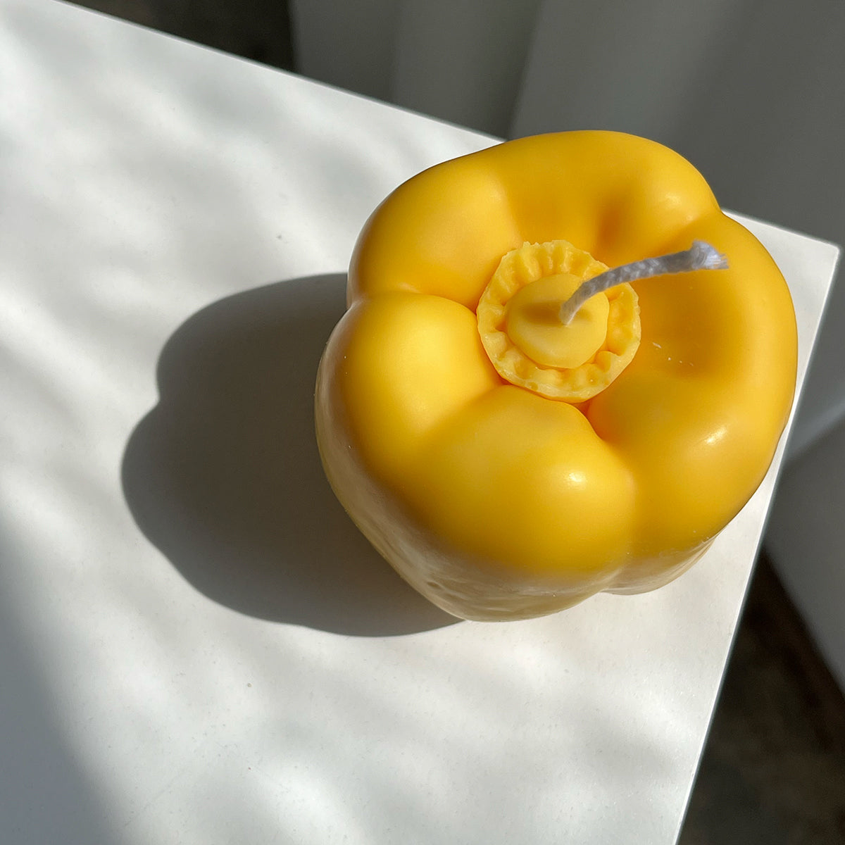 Bell Pepper Candle | Yellow-zoom-5