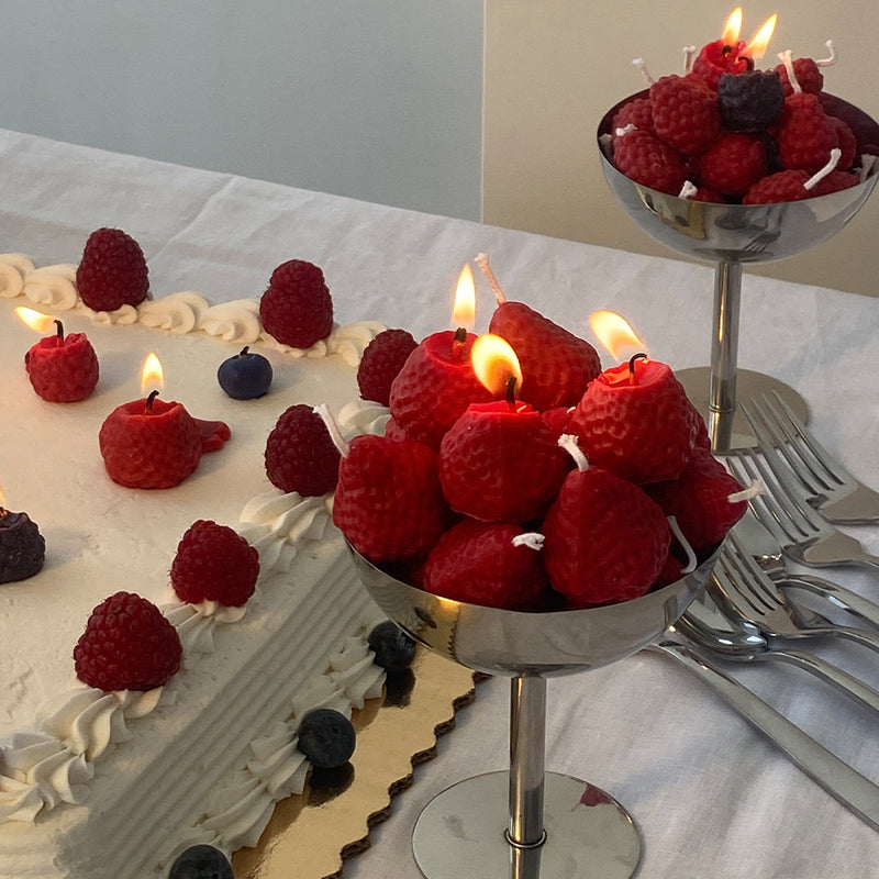 Mixed Berry Candles | Pack of Sixteen-zoom-