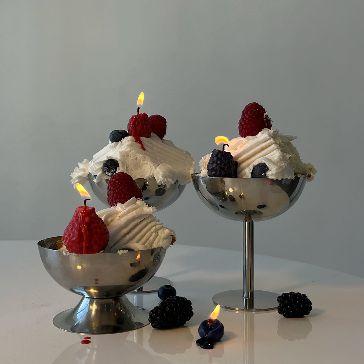 Mixed Berry Candles | Pack of Sixteen-zoom-3