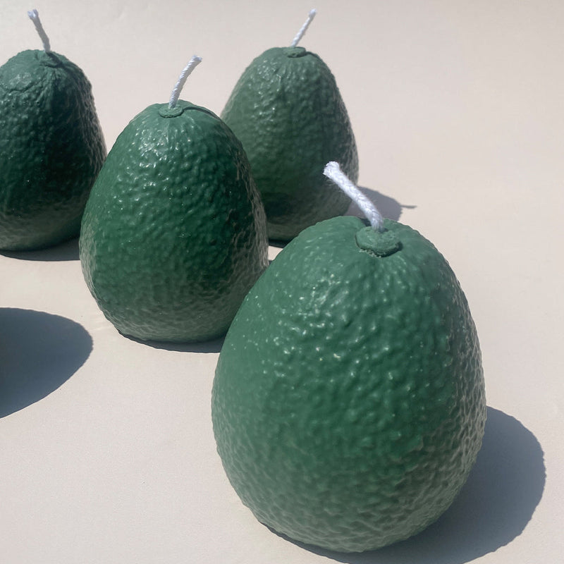 Large Avocado Candle-zoom-