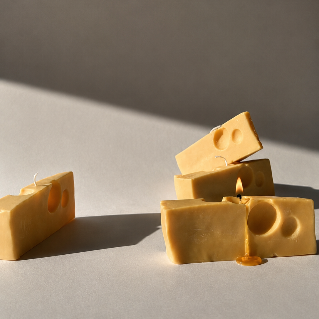 Swiss Cheese Candle-7