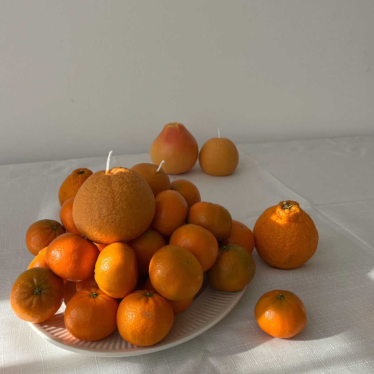 Large Orange Candle-zoom-10