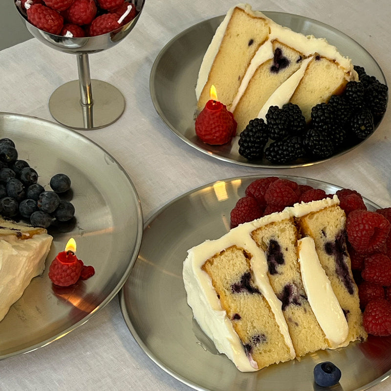 Raspberry Candles | Pack of Ten-zoom-