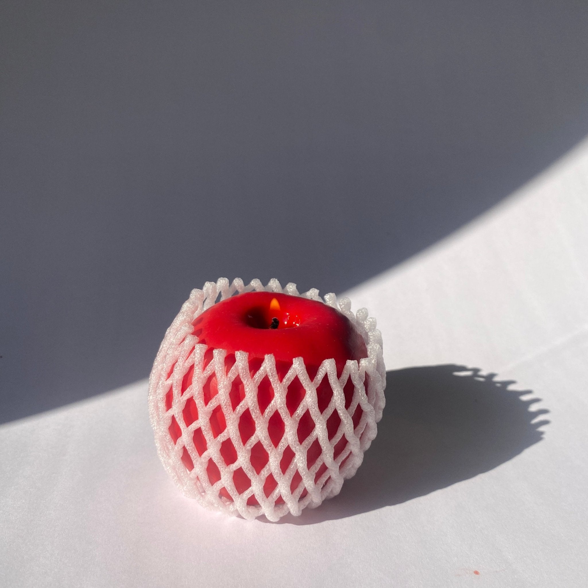 Apple Candle - Red - Aware House