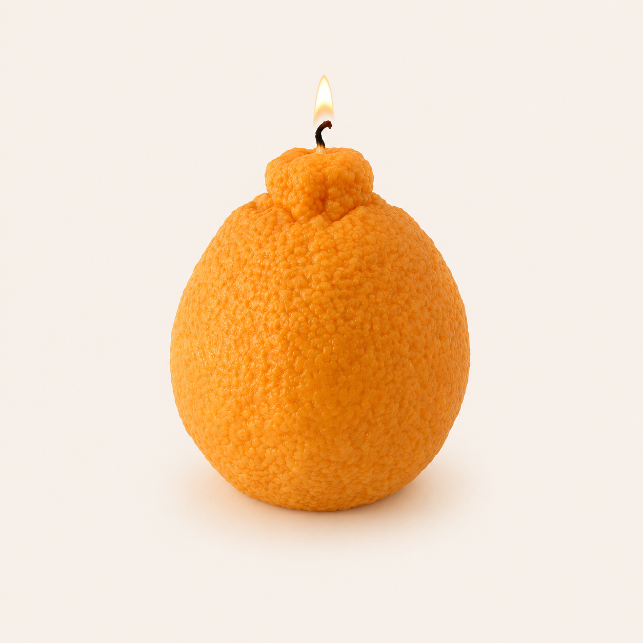 Large Dekopon Orange Candle-zoom-3