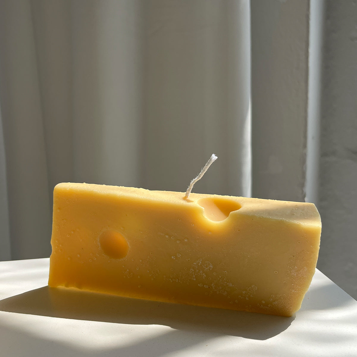 Swiss Cheese Candle-8