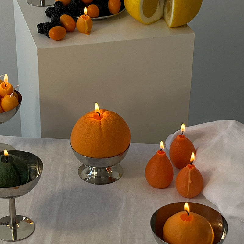 Tangerine Candle-zoom-