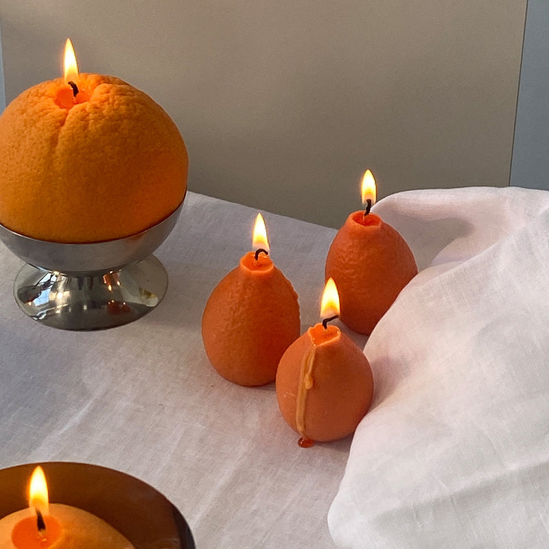 Tangerine Candle-zoom-