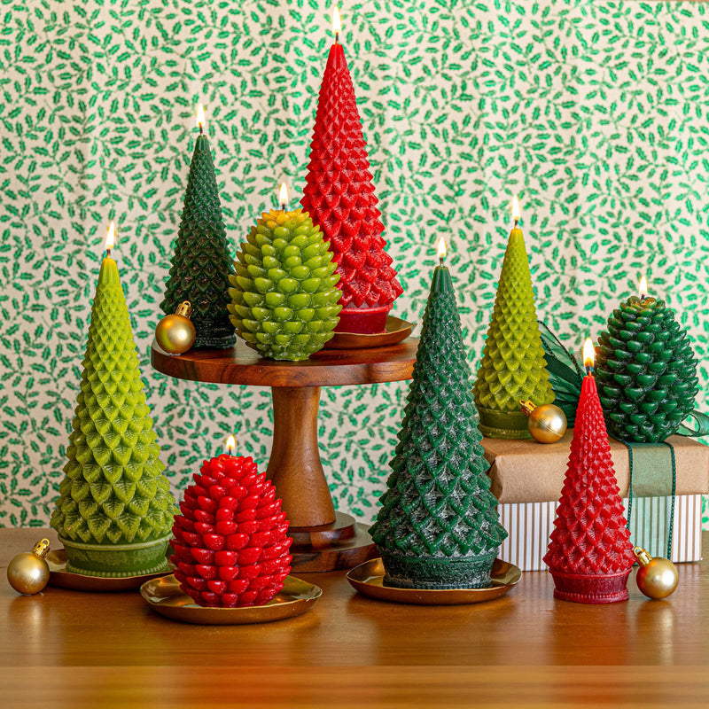 Signature Sculpted Pinecone Candle | Forest-zoom-