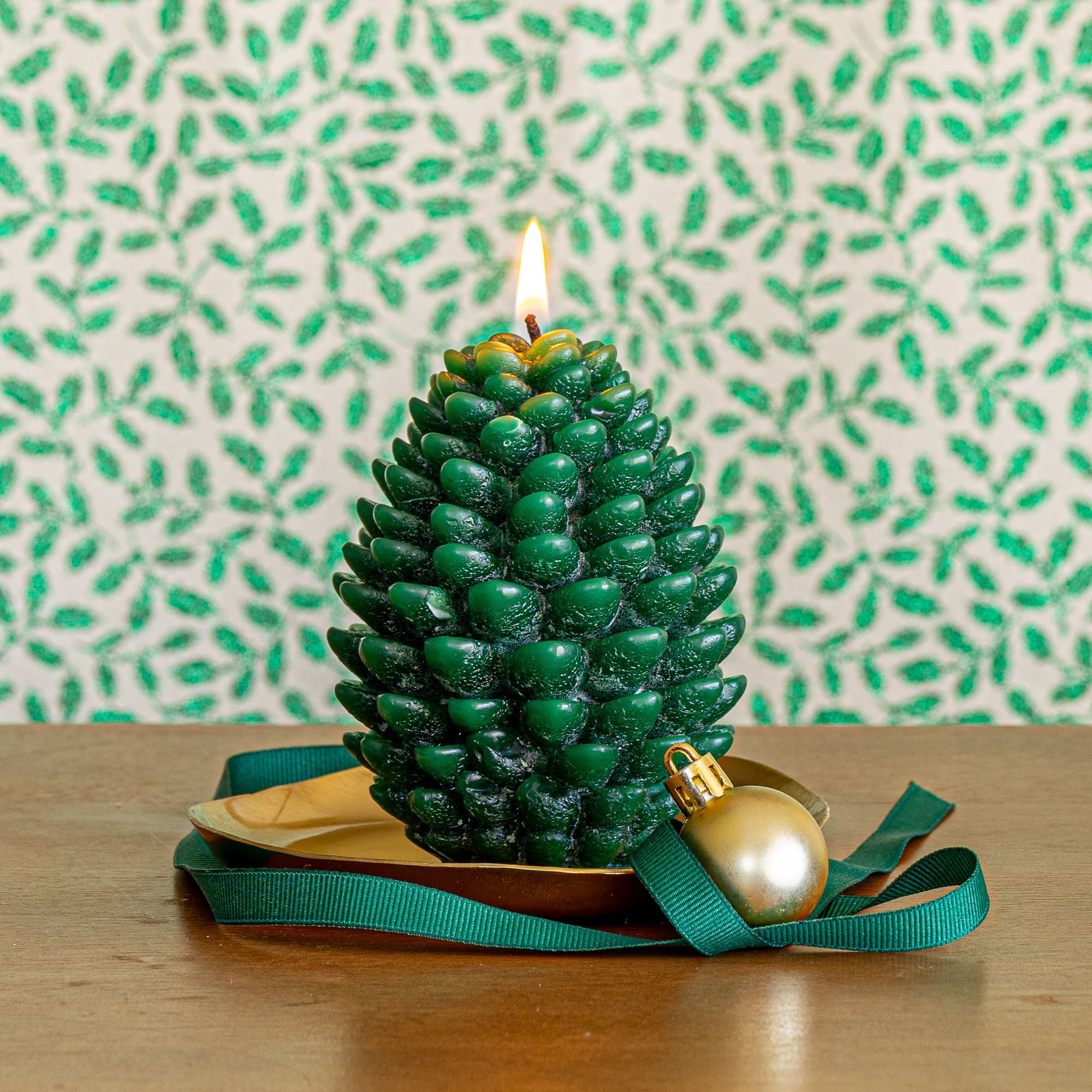 Signature Sculpted Pinecone Candle | Forest-zoom-2