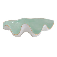 Clam Shell Bowl with 22K Gold Accent - Aware House