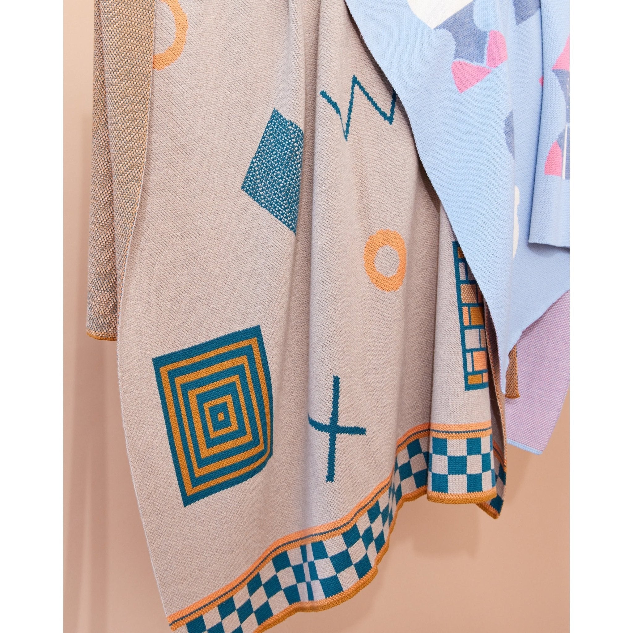 Shapes Throw Blanket-zoom-8