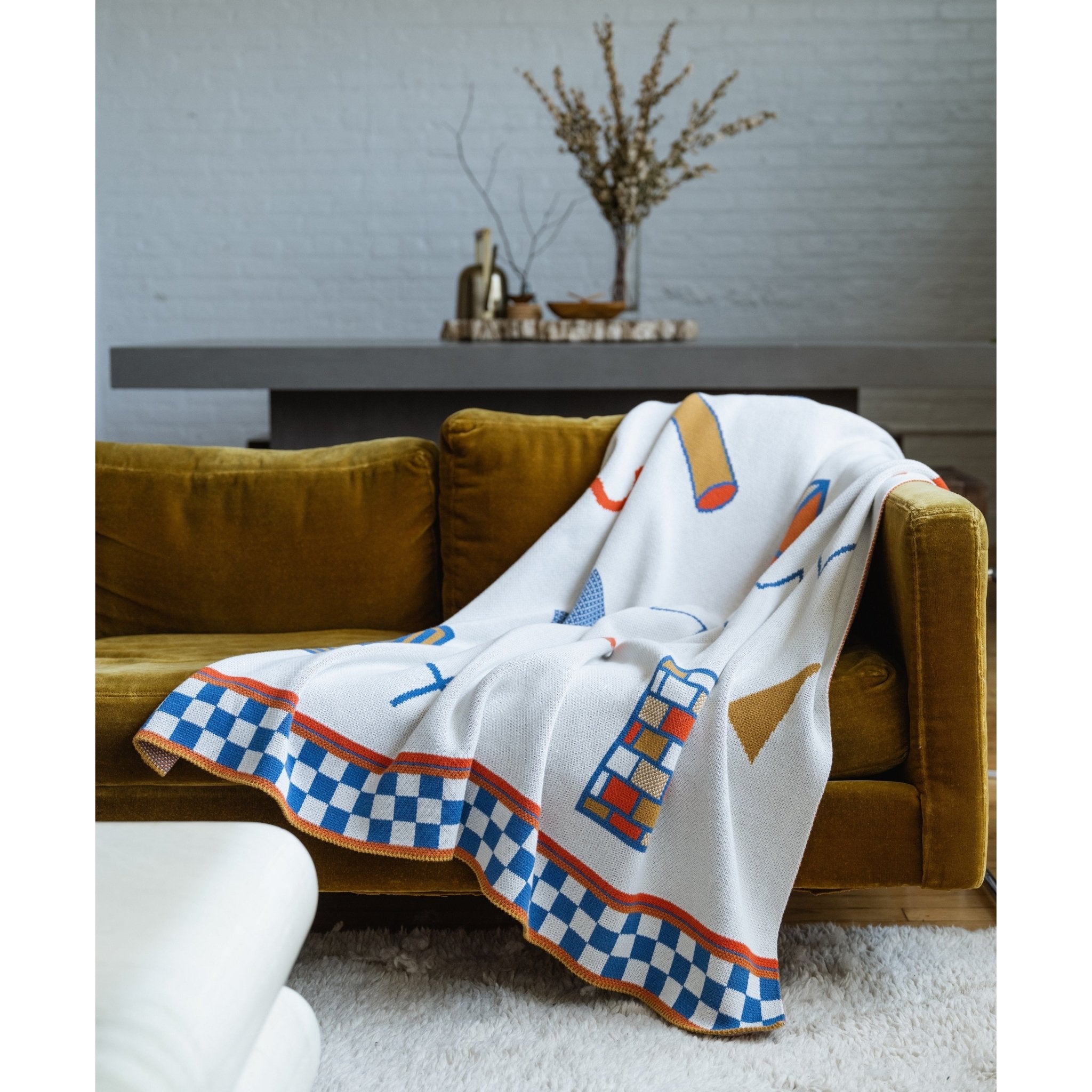 Shapes Throw Blanket