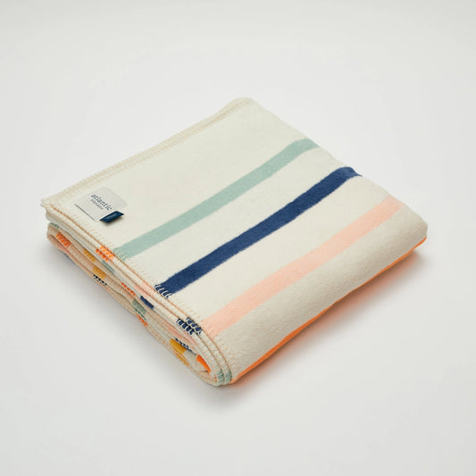 Seakind Striped Recycled Cotton Blanket