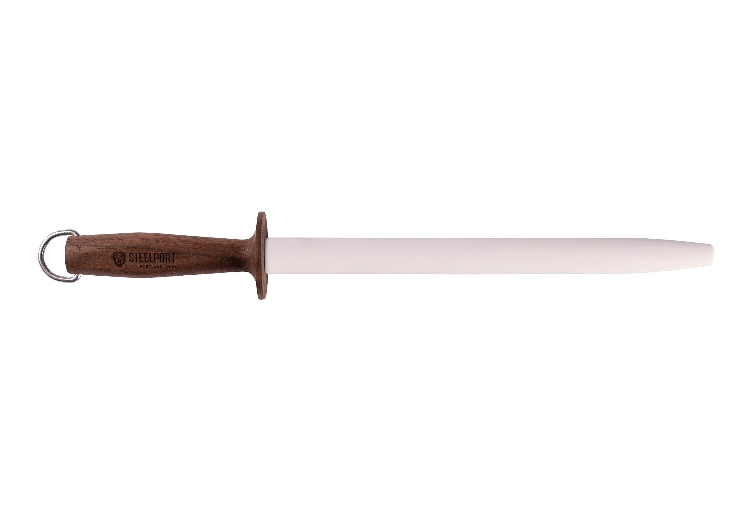 12" Oval Ceramic Honing Rod-zoom-2