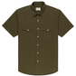 Slub Cotton Olive Drab Men's Shirt