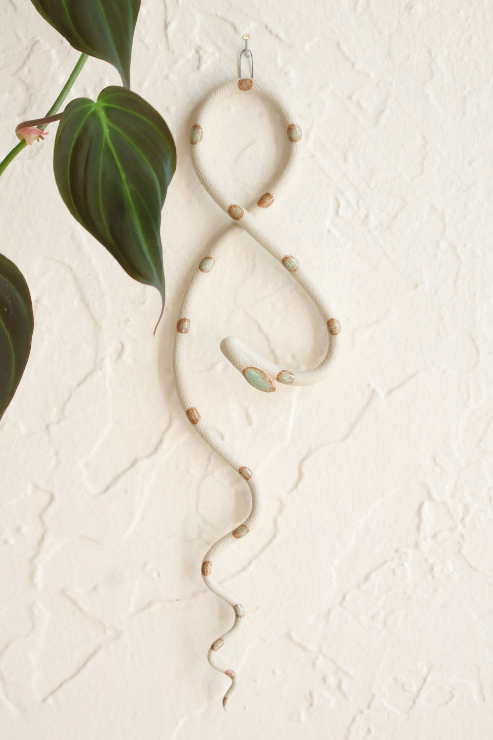 Mini Ceramic Wall Snake-5