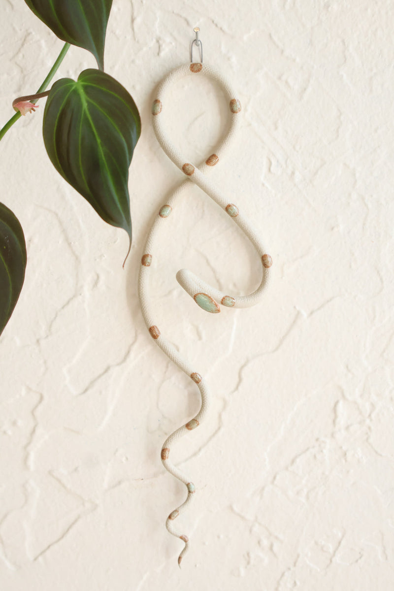 Mini Ceramic Wall Snake-zoom-