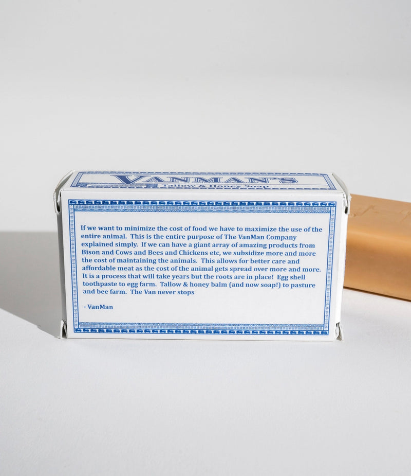 VanMan's Tallow & Honey Soap-zoom-