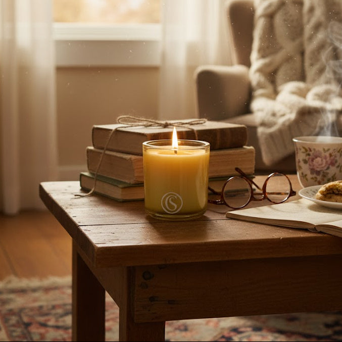 Sonnets of Honey Beeswax Candle-2