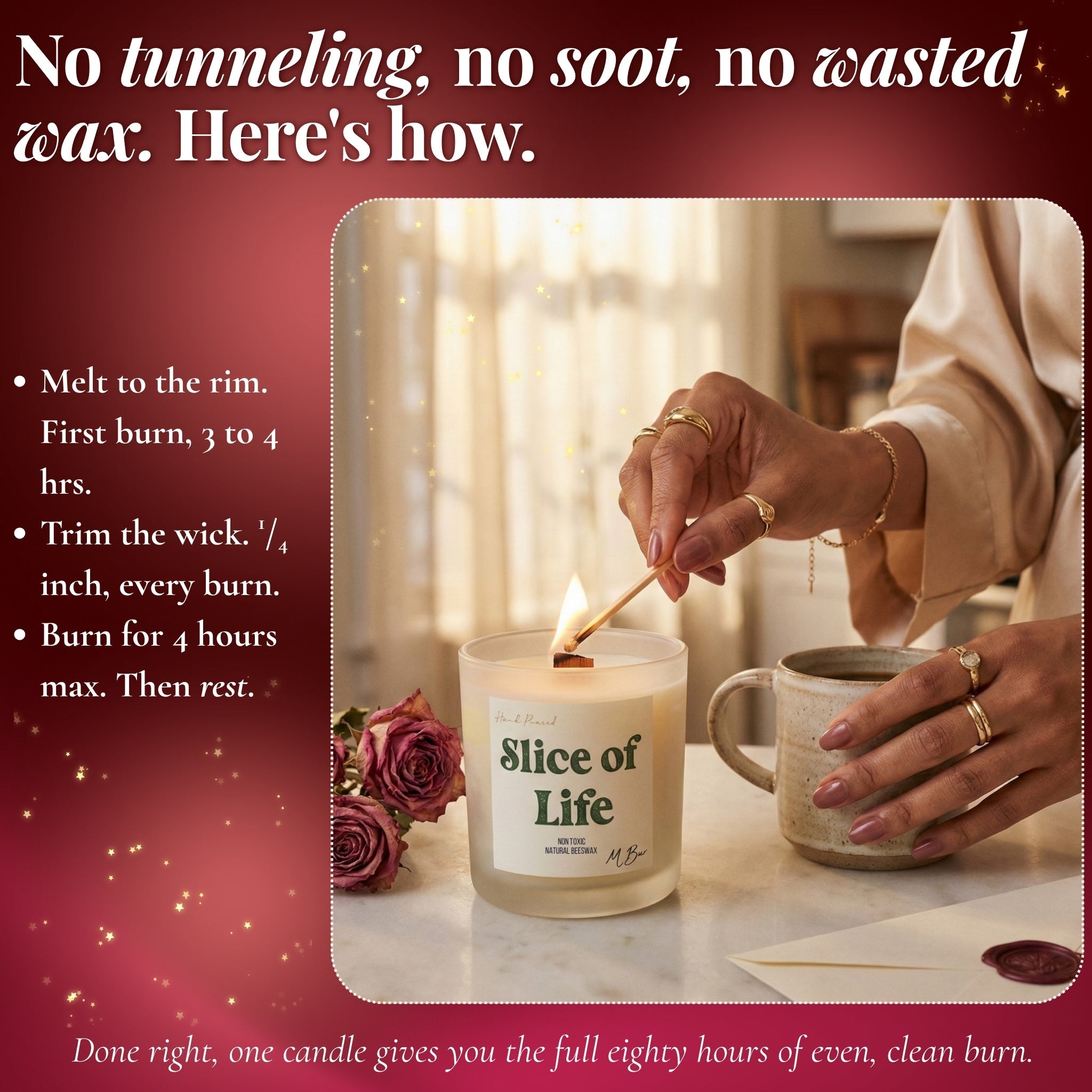 Slice of Life Beeswax Candle-zoom-14